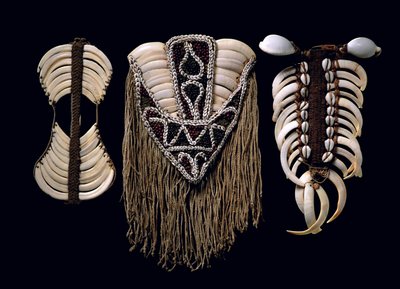 Chest Ornaments by Papua New Guinean